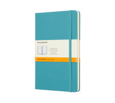 MOLESKINE Notizbuch L/A5 liniert, HC, Riff Blau, 715345