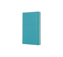 MOLESKINE Notizbuch L/A5 Blanko, HC, Riff Blau, 715383