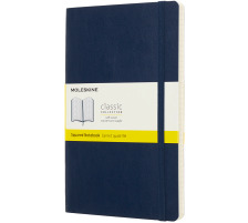 MOLESKINE Notizbuch L/A5 Kariert, SC, Saphir, 715598