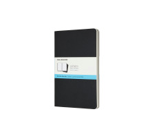 MOLESKINE Notizheft 13x1,4x21cm gepunktet, schwarz, 80 Seiten, 719213