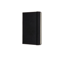 MOLESKINE Notizbuch Medium 18,2x11,8cm liniert, schwarz, 208 Seiten, 852944