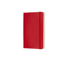 MOLESKINE Notizbuch P/A6 Liniert,SoftCover,Scharlach, 854597