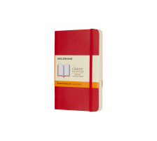 MOLESKINE Notizbuch P/A6 Liniert,SoftCover,Scharlach, 854597