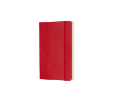 MOLESKINE Notizbuch P/A6 Blanko,Soft Cover,Scharlach, 854610