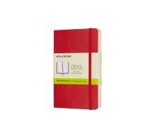 MOLESKINE Notizbuch P/A6 Blanko,Soft Cover,Scharlach, 854610