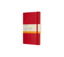 MOLESKINE Notizbuch L/A5 Liniert,SoftCover,Scharlach, 854634