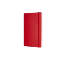 MOLESKINE Notizbuch L/A5 Blanko,Soft Cover,Scharlach, 854658