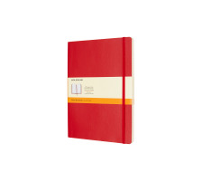 MOLESKINE Notizbuch XL Liniert,SoftCover,Scharlach, 854672