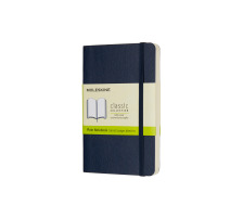 MOLESKINE Notizbuch P/A6 Blanko,Soft Cover,Saphir, 854726