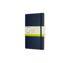 MOLESKINE Notizbuch L/A5 Blanko,Soft Cover,Saphir, 854757