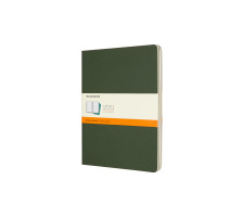 MOLESKINE Cahier XL, 3x, Liniert Myrtengrn 3 Stck, 855334