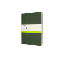 MOLESKINE Cahier XL, 3x, Blanko Myrtengrn 3 Stck, 855358