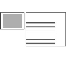 NEUTRAL Notenheft A5 liniert 20 Blatt, 02.0120.1