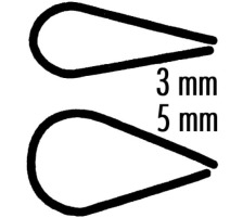 NEUTRAL Klemmrcken A4 gelb, 30 Blatt 10 Stck, 608075