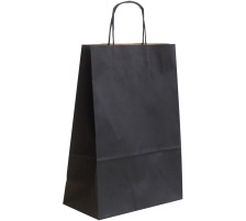 NEUTRAL Tragetasche Allegra schwarz Kraft,110g, 26x12x36cm 25 Stk., SDF26-798