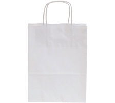 NEUTRAL Tragetasche Allegra weiss Kraft,110g, 16x8x21cm 25 Stk., SDS16-BIA