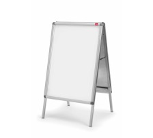 NOBO Plakatstnder A0 903x75x1493mm silber, 1902204