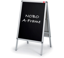 NOBO Kreidefolie A1 schwarz 2 Stck, 1902436