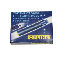 ONLINE Tintenpatronen Standard Knigsblau 6 Stck, 17012/48