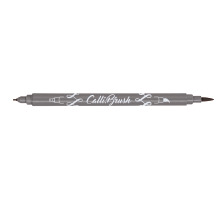 ONLINE Callibrush Pen Double Tip 2mm Schwarz, 19052/6