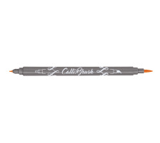 ONLINE Callibrush Pen Double Tip 2mm Fluo Orange, 19054/6