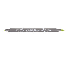 ONLINE Callibrush Pen Double Tip 2mm Fluo Green, 19057/6