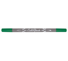 ONLINE Callibrush Pen Double Tip 2mm Dark Green, 19058/6