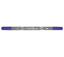 ONLINE Callibrush Pen Double Tip 2mm Dark Blue, 19060/6