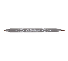 ONLINE Callibrush Pen Double Tip 2mm Brown, 19062/6