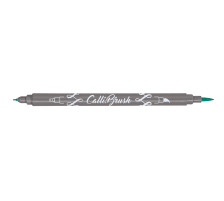 ONLINE Callibrush Pen Double Tip 2mm Turquoise, 19067/6