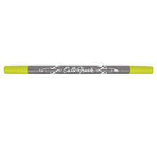 ONLINE Callibrush Pen Double Tip 2mm Lime, 19070/6