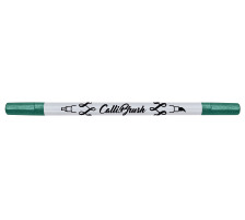 ONLINE Callibrush Pen Metallic Green, 19086/6