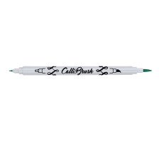 ONLINE Callibrush Pen Metallic Green, 19086/6