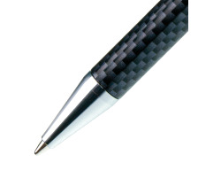 ONLINE Drehkugelschreiber M Stylus Carbon Design blau, 34313/3D