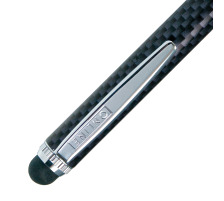 ONLINE Drehkugelschreiber M Stylus Carbon Design blau, 34313/3D