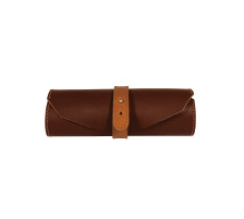 ONLINE Lederetui brown 19x6cm, 41077