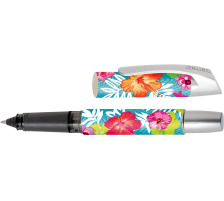 ONLINE Rollerball Campus II 0.7mm Tropical Flower, blau, 61164/3D