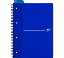 OXFORD Collegebook A4+ blau, kariert 5mm 70 Blatt, 100050225