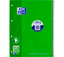 OXFORD Collegeblock A4+ quadrill, 90g 80 flls., 100050405