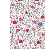 OXFORD Notizblock ForMe Floral A6 liniert 80 Blatt, ass., 400094827