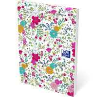 OXFORD Notizblock ForMe Floral A6 liniert 80 Blatt, ass., 400094827