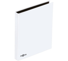 PAGNA Classeur  anneaux A4 blanc, 2-anneaux, 25mm, 20606-02