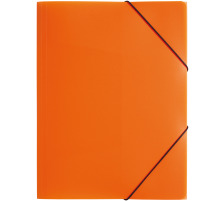 PAGNA Gummizugmappe Trend PP A4 3 Klappen orange, 21613-09