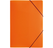 PAGNA Gummizugmappe Trend PP A3 3 Klappen orange, 21638-09