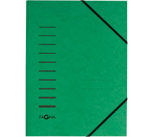 PAGNA Pochette  lastique A4 vert, 24001-03