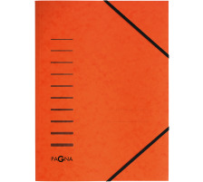 PAGNA Pochette  lastique A4 orange, 24001-12