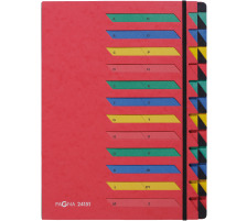 PAGNA Deskorganizer A4 rouge A-Z, 24151-01