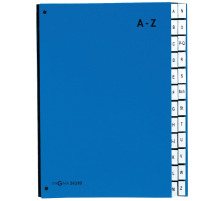 PAGNA Pultordner Color A4 blau, A-Z, 24249-02