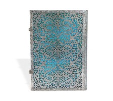 PAPERBLANKS Notizbuch Maya Blau 210x300mm blanko 240 Seiten, PB25597