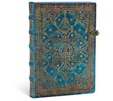 PAPERBLANKS Azurblau Midi lin. 130x180mm, 240 S., PB3558-9